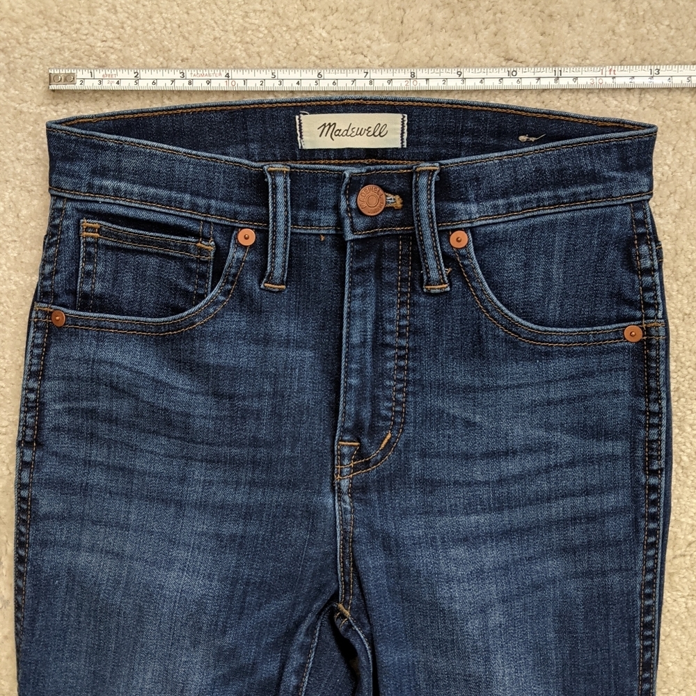 Madewell skinny blue jeans 24 waist - Picture 5 of 10